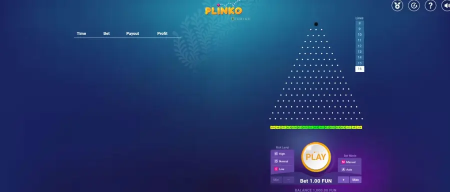 Plinko game online